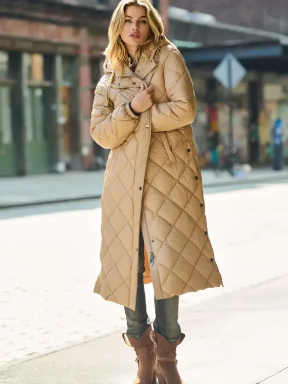 MONARI Стеганое пальто с капюшоном