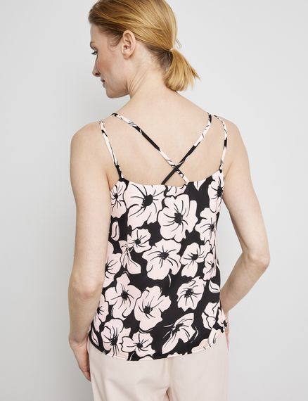 GERRY WEBER Топ с цветочным принтом