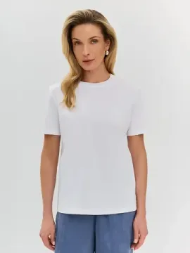 BULMER Футболка хлопковая белая