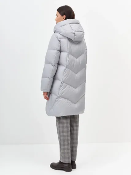 BULMER Объемный пуховик с фигурной стежкой