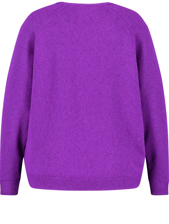 SAMOON Джемпер с V-вырезом