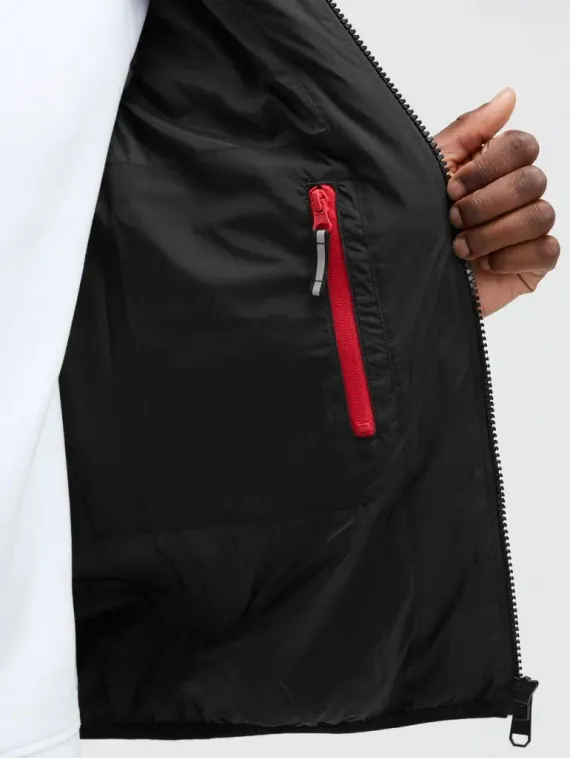 CAMP DAVID Стеганая куртка с капюшоном