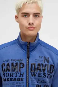 CAMP DAVID Толстовка с принтом