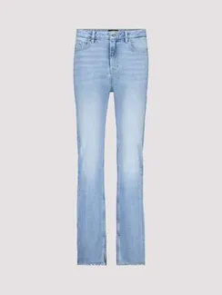 MONARI Джинсы с бахромой и разрезом