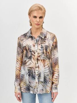 BULMER Блузка с анималистичным принтом