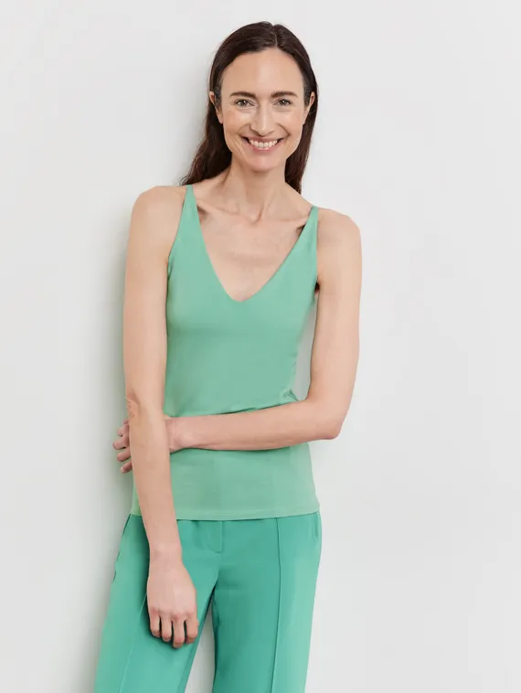 GERRY WEBER Топ с вырезом сзади