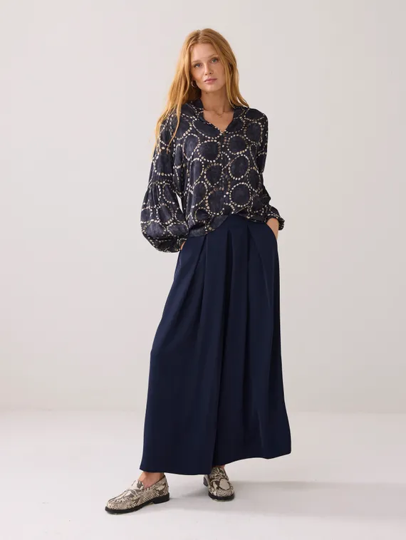 SUMMUM Блестящий топ с принтом