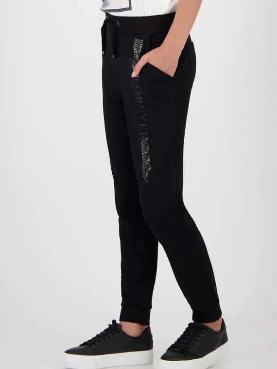 MONARI Джоггеры со стразами