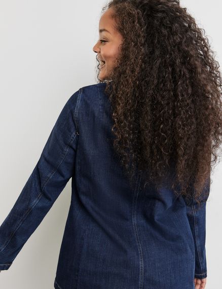 SAMOON Пиджак джинсовый