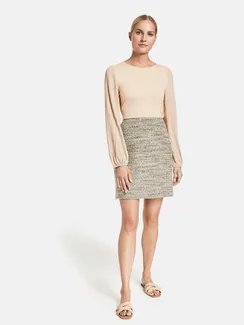 TAIFUN Юбка фактурная