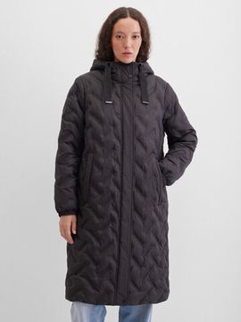 SOUL4ME Пальто стеганое с капюшоном
