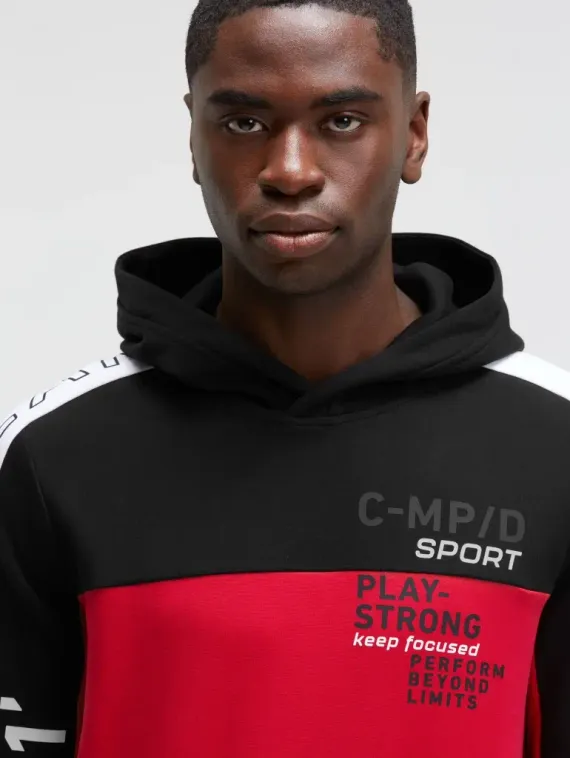 CAMP DAVID Толстовка с цветными блоками